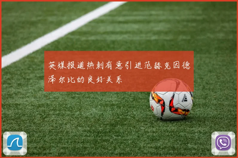 英媒报道热刺有意引进范赫克因德泽尔比的良好关系